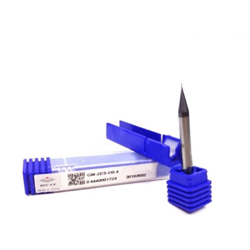 GM-2ES-D0.4*4*50 Solid Carbide Two Flute End Mill  ZCC